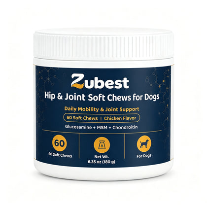 Zubest Dog Hip & Joint Support Soft Chews