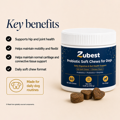 Zubest Dog Probiotic Soft Chews