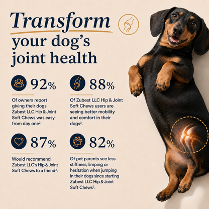 Zubest Dog Hip & Joint Support Powder