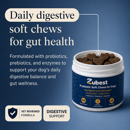 Zubest Dog Probiotic Soft Chews
