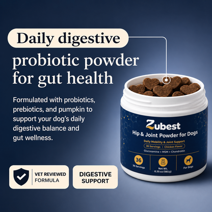 Zubest Dog Probiotic Powder